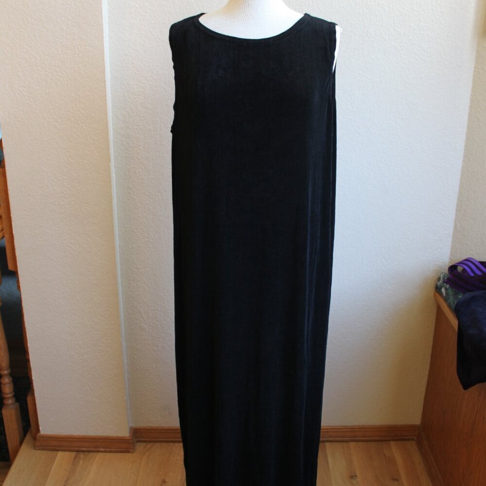 Vikki Vi Vintage 90's Slinky SLeeveless Maxi Long Dress 2X